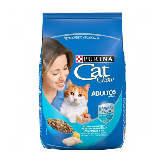 Cat Chow Adulto sabor Pescado alimento para gatos